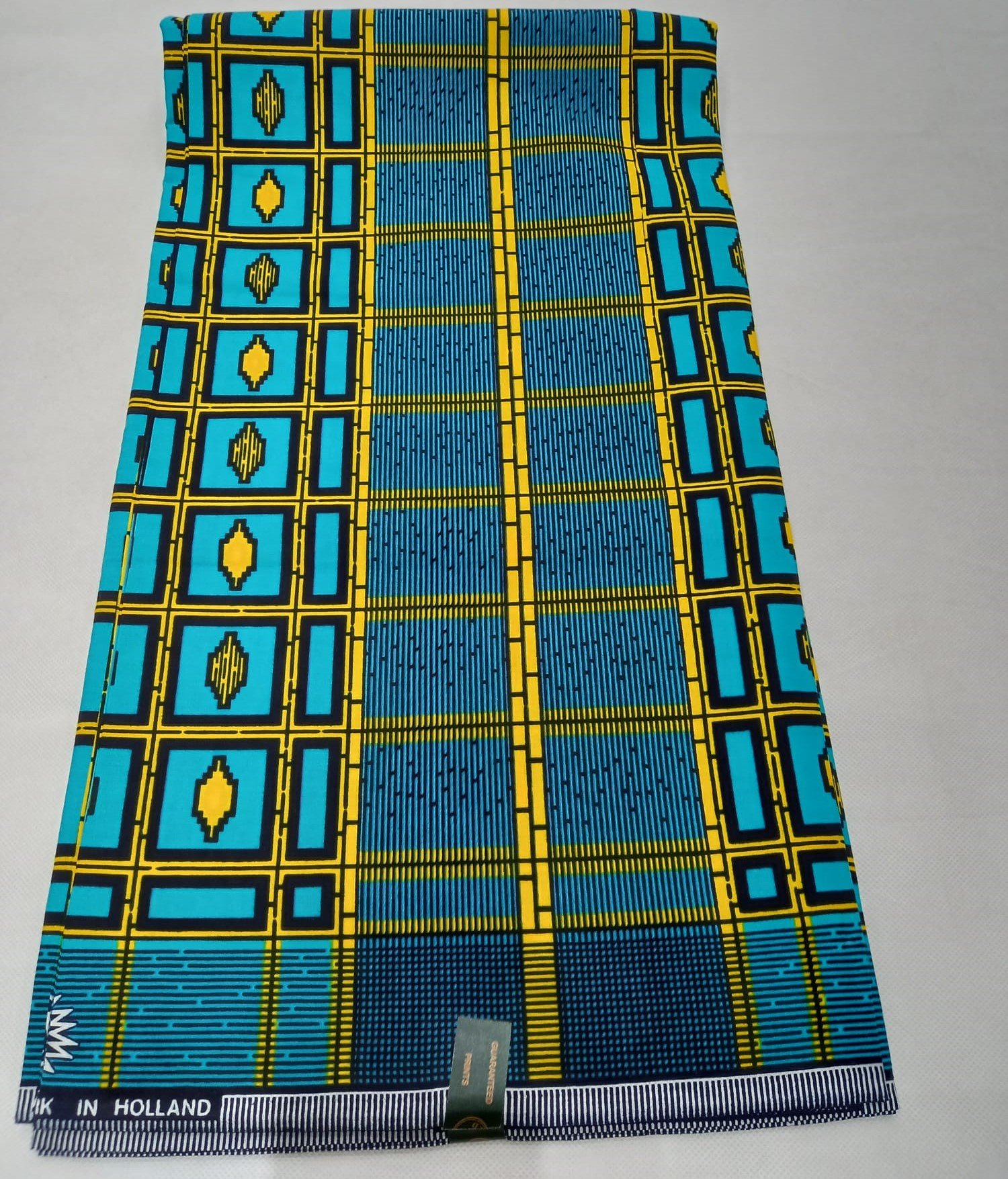 African Wax Fabric/Wax Clothes/Ghanaian Wax Print/Nigerian Ankara. 6 Yards Piece - Image 2