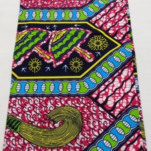 African Wax Fabric/Wax Clothes/Ghanaian Wax Print/Nigerian Ankara. 6 Yards Piece