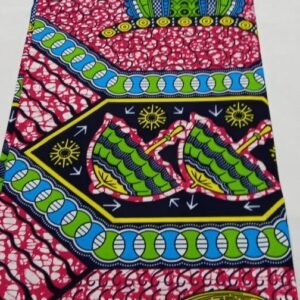 African Wax Fabric/Wax Clothes/Ghanaian Wax Print/Nigerian Ankara. 6 Yards Piece