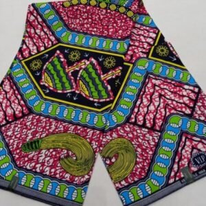 African Wax Fabric/Wax Clothes/Ghanaian Wax Print/Nigerian Ankara. 6 Yards Piece