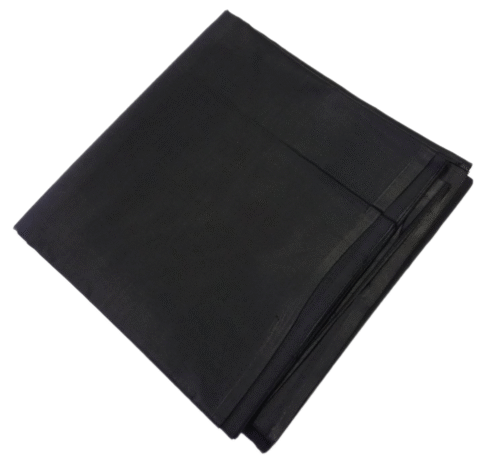 African Black Embossed cloth 6 Yard - Image 2