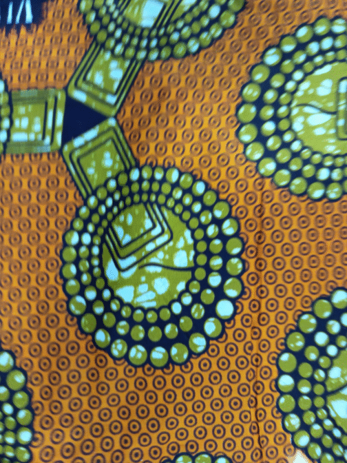 Handmade African Wax Print Baby Bib – Ankara Fabric, Soft & Reusable, Perfect Gift - Image 4