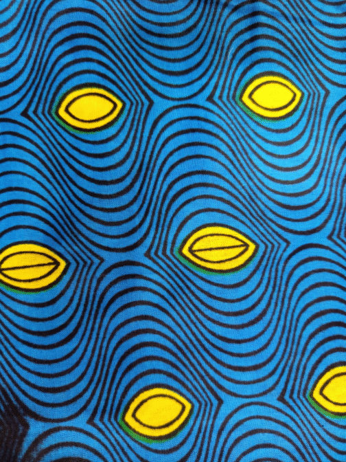 Handmade African Wax Print Baby Bib – Ankara Fabric, Soft & Reusable, Perfect Gift - Image 5