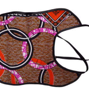 Handmade African Wax Print Baby Bib – Ankara Fabric, Soft & Reusable, Perfect Gift