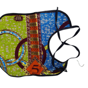 Handmade African Wax Print Baby Bib – Ankara Fabric, Soft & Reusable, Perfect Gift