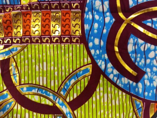 Handmade African Wax Print Baby Bib – Ankara Fabric, Soft & Reusable, Perfect Gift - Image 3