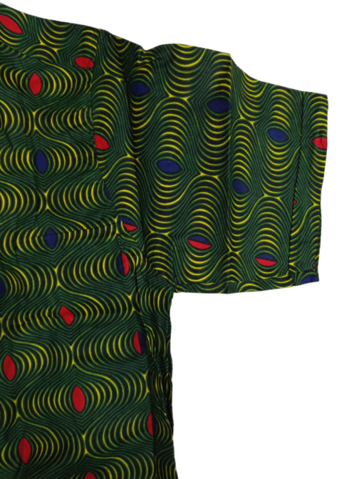 African Wax Print Shirt – Handmade Ankara Shirt for Men - Image 6
