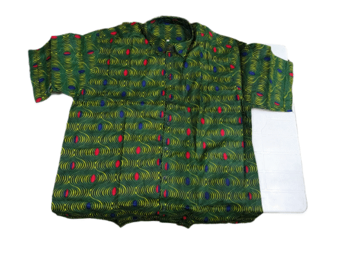 African Wax Print Shirt – Handmade Ankara Shirt for Men - Image 7