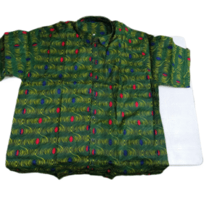 African Wax Print Shirt – Handmade Ankara Shirt for Men