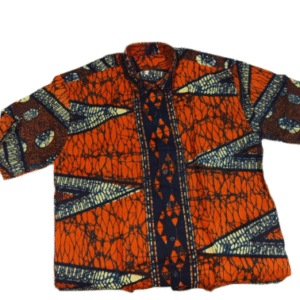African Wax Print Shirt – Handmade Ankara Shirt for Men
