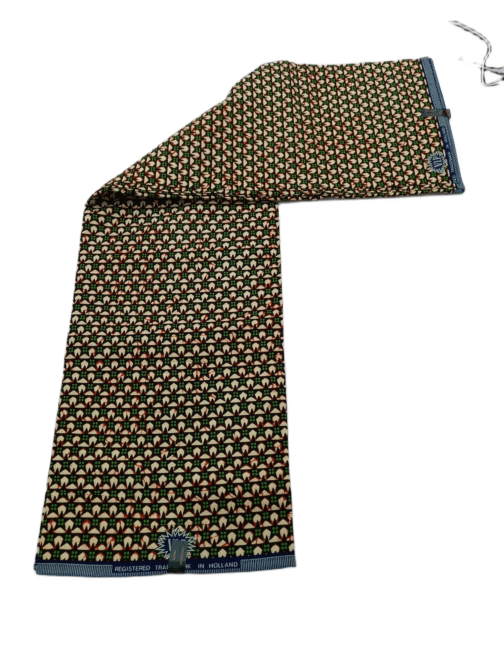 African Wax Fabric/Wax Clothes/Ghanaian Wax Print/Nigerian Ankara. 6 Yards Piece - Image 2