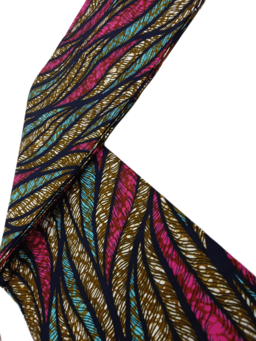 African Wax Fabric/Wax Clothes/Ghanaian Wax Print/Nigerian Ankara. 6 Yards Piece - Image 3