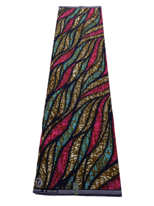 African Wax Fabric/Wax Clothes/Ghanaian Wax Print/Nigerian Ankara. 6 Yards Piece - Image 2