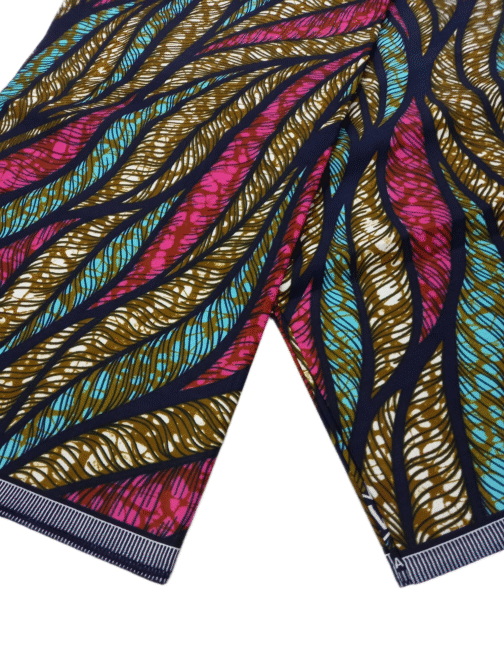 African Wax Fabric/Wax Clothes/Ghanaian Wax Print/Nigerian Ankara. 6 Yards Piece - Image 4