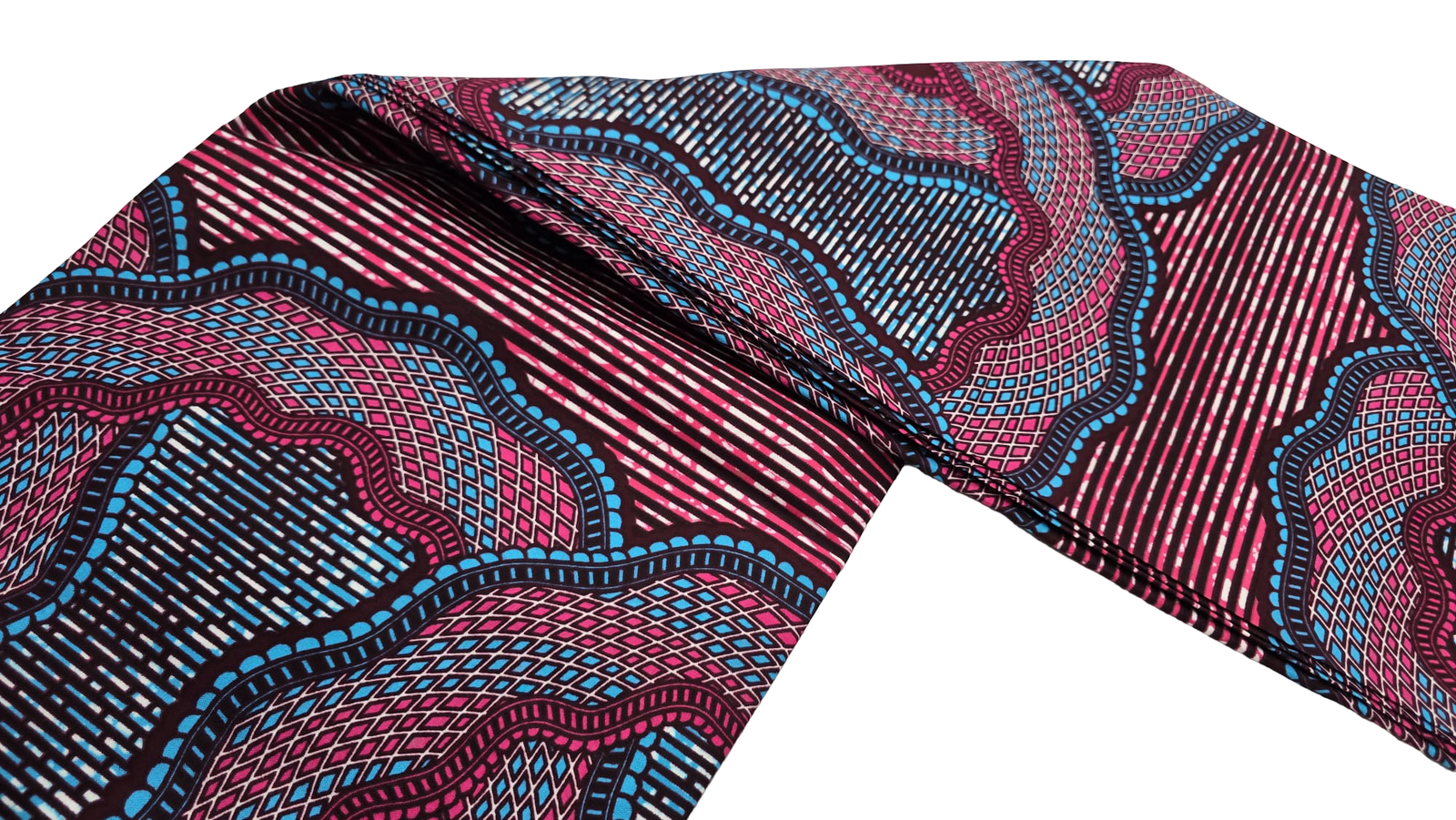 African Wax Fabric/Wax Clothes/Ghanaian Wax Print/Nigerian Ankara. 6 Yards Piece - Image 3