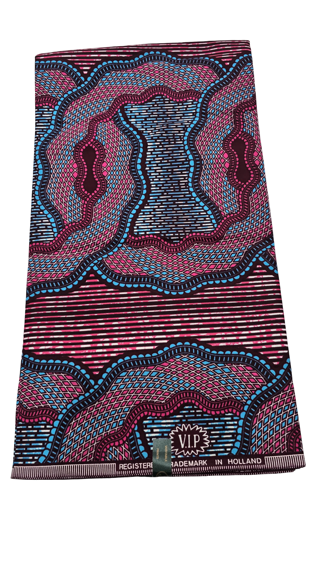 African Wax Fabric/Wax Clothes/Ghanaian Wax Print/Nigerian Ankara. 6 Yards Piece - Image 5