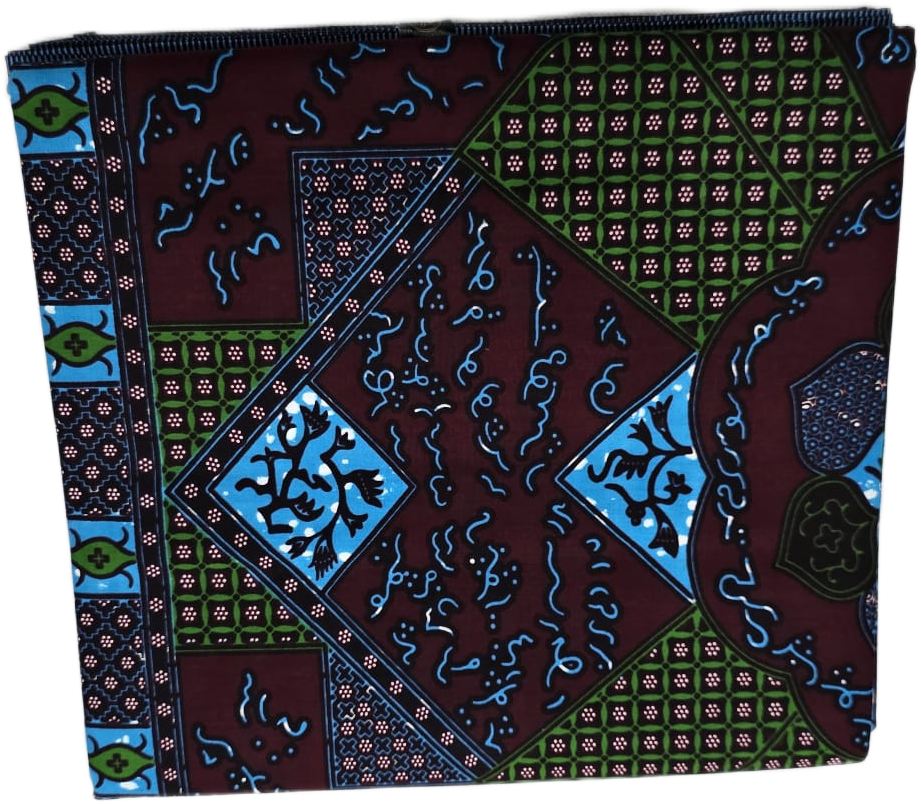 African Wax Fabric/Wax Clothes/Ghanaian Wax Print/Nigerian Ankara. 6 Yards Piece - Image 5