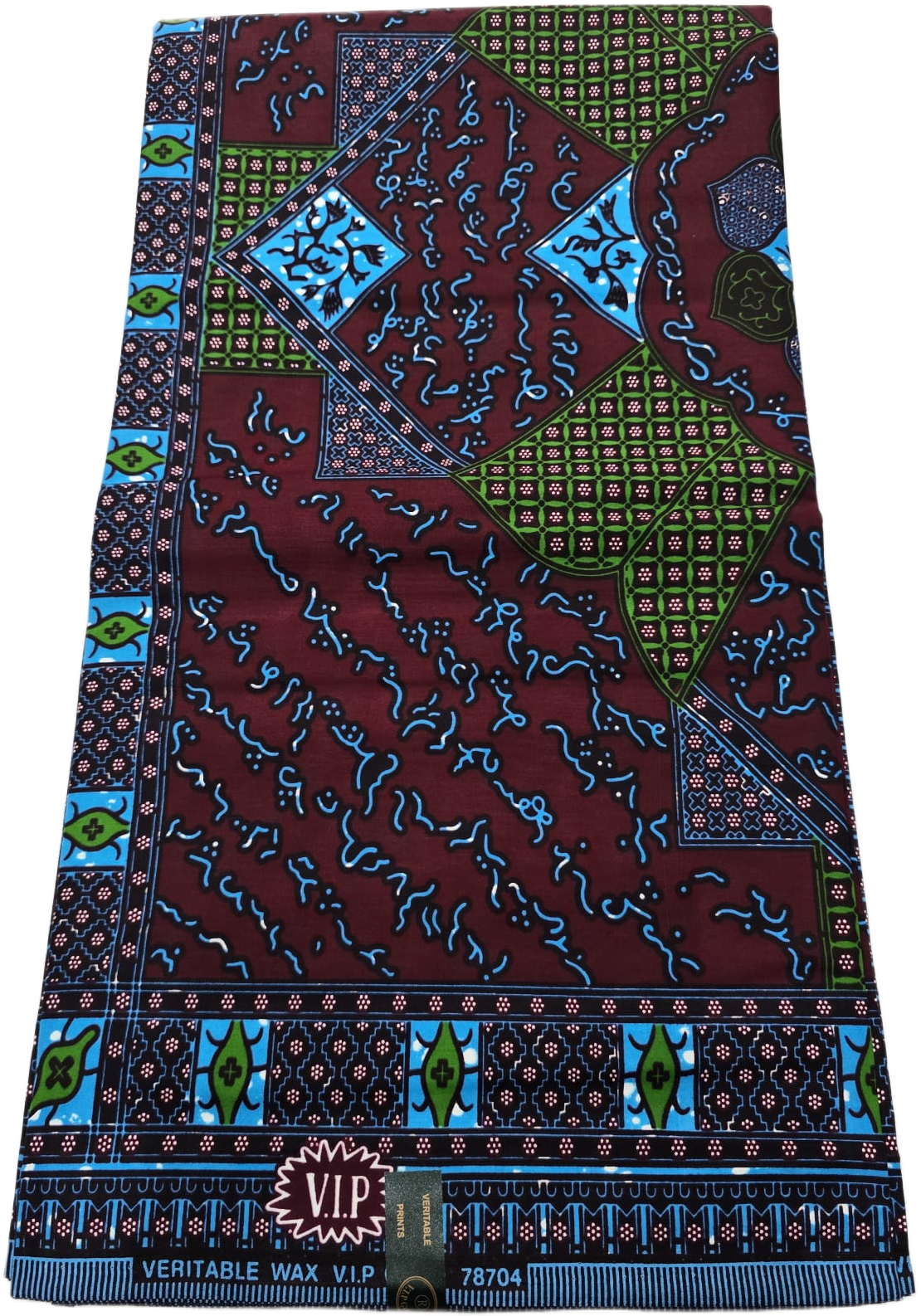 African Wax Fabric/Wax Clothes/Ghanaian Wax Print/Nigerian Ankara. 6 Yards Piece - Image 6