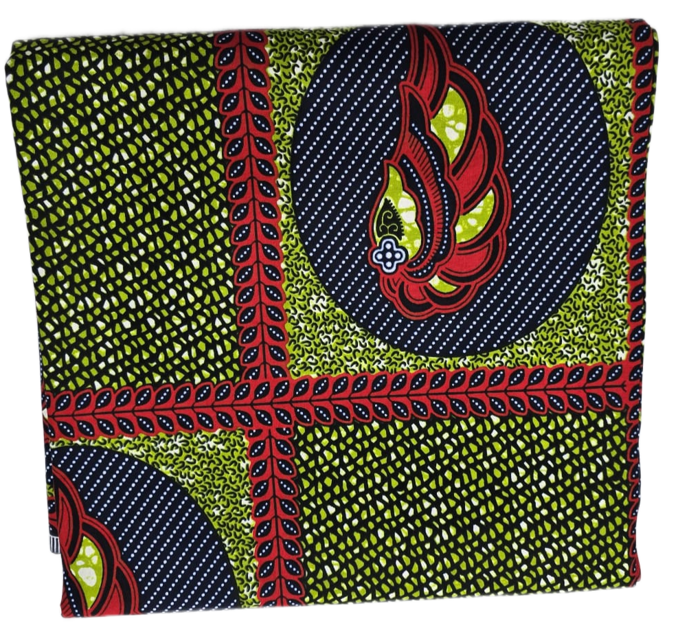 African Wax Fabric/Wax Clothes/Ghanaian Wax Print/Nigerian Ankara. 6 Yards Piece - Image 6