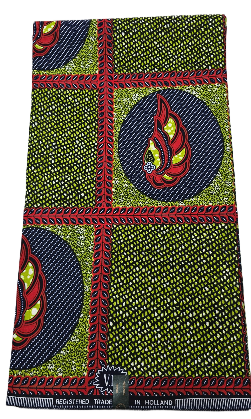 African Wax Fabric/Wax Clothes/Ghanaian Wax Print/Nigerian Ankara. 6 Yards Piece - Image 7