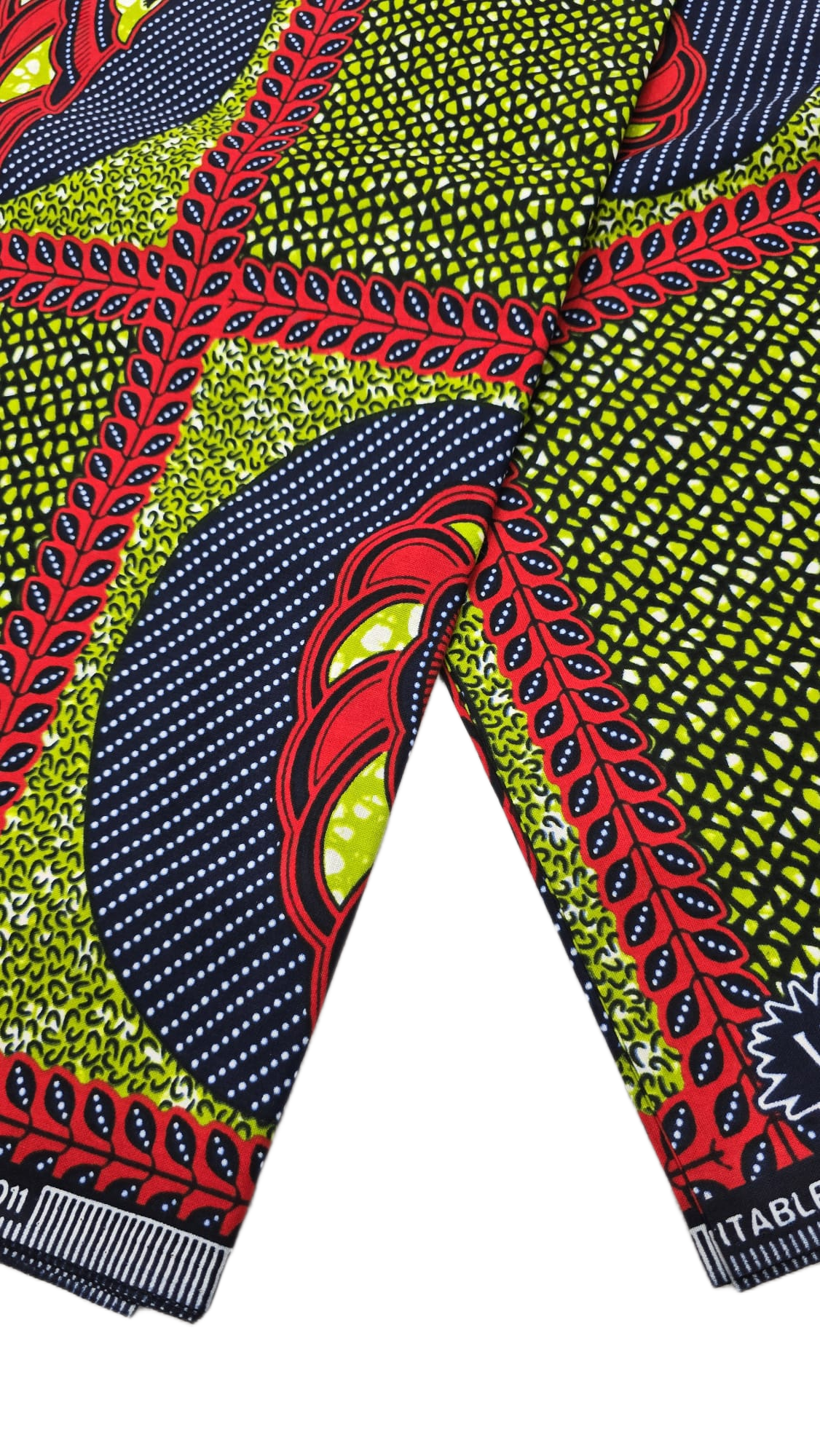 African Wax Fabric/Wax Clothes/Ghanaian Wax Print/Nigerian Ankara. 6 Yards Piece - Image 8