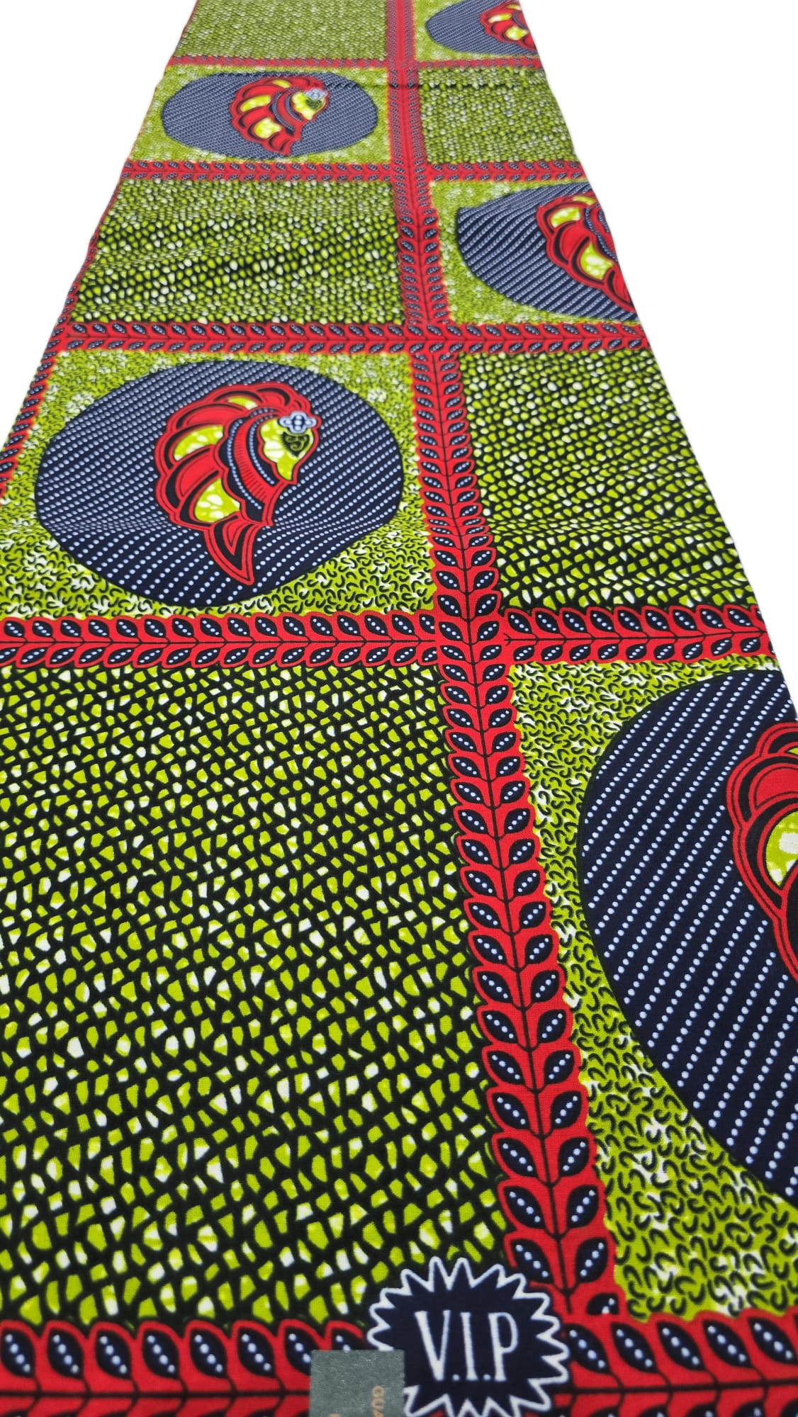 African Wax Fabric/Wax Clothes/Ghanaian Wax Print/Nigerian Ankara. 6 Yards Piece - Image 9