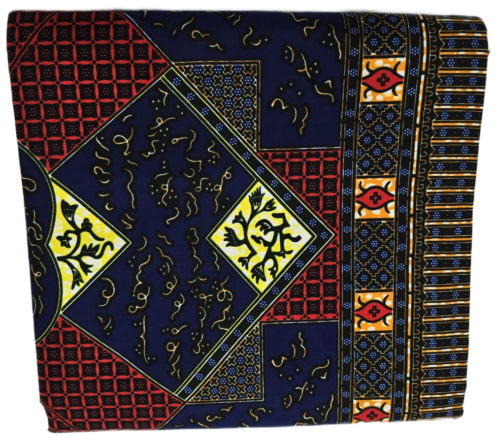 African Wax Fabric/Wax Clothes/Ghanaian Wax Print/Nigerian Ankara. 6 Yards Piece - Image 4
