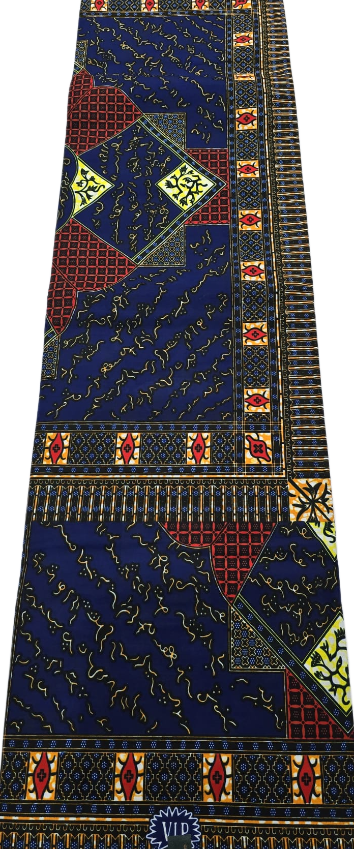 African Wax Fabric/Wax Clothes/Ghanaian Wax Print/Nigerian Ankara. 6 Yards Piece - Image 5