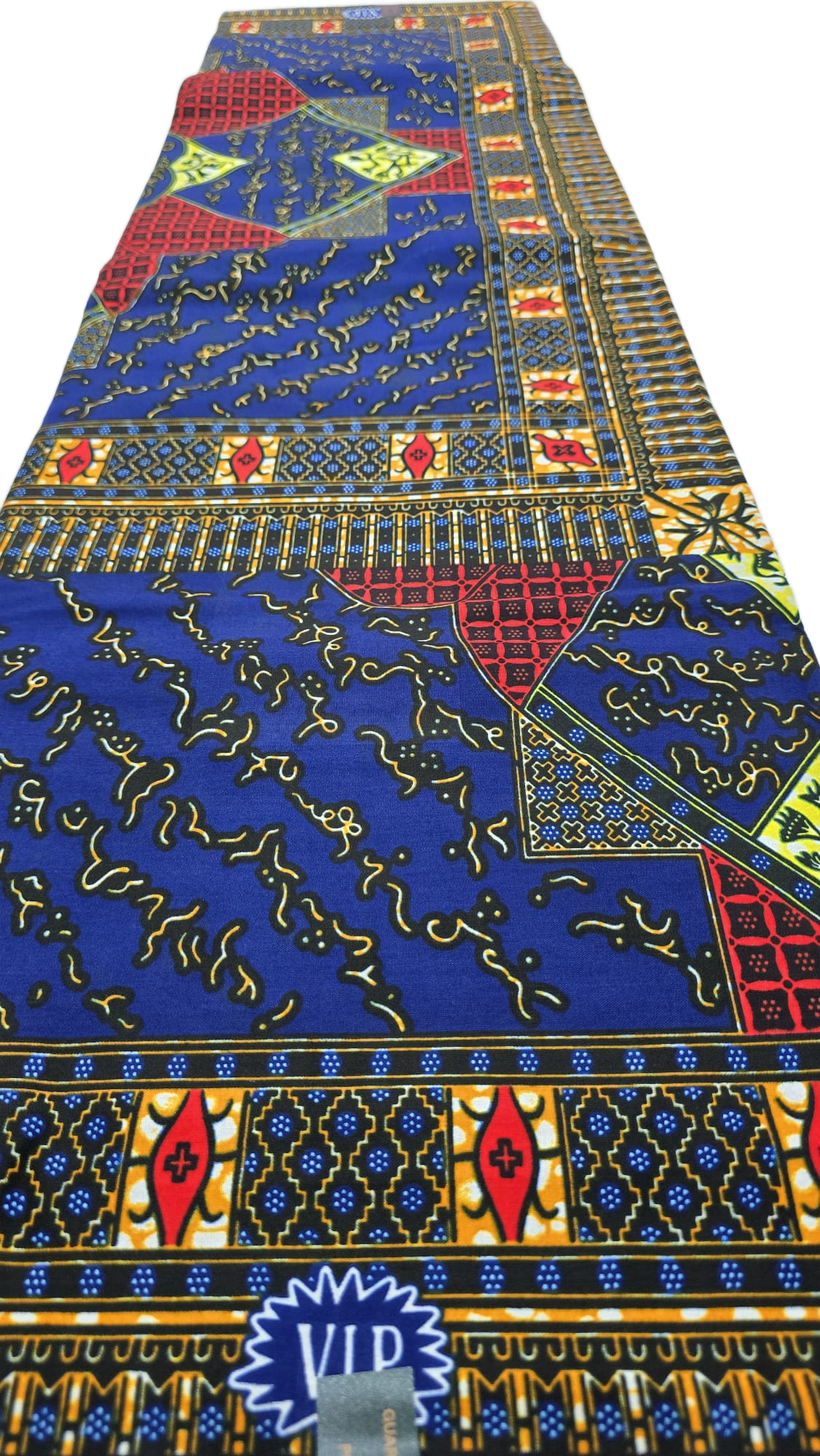 African Wax Fabric/Wax Clothes/Ghanaian Wax Print/Nigerian Ankara. 6 Yards Piece - Image 6