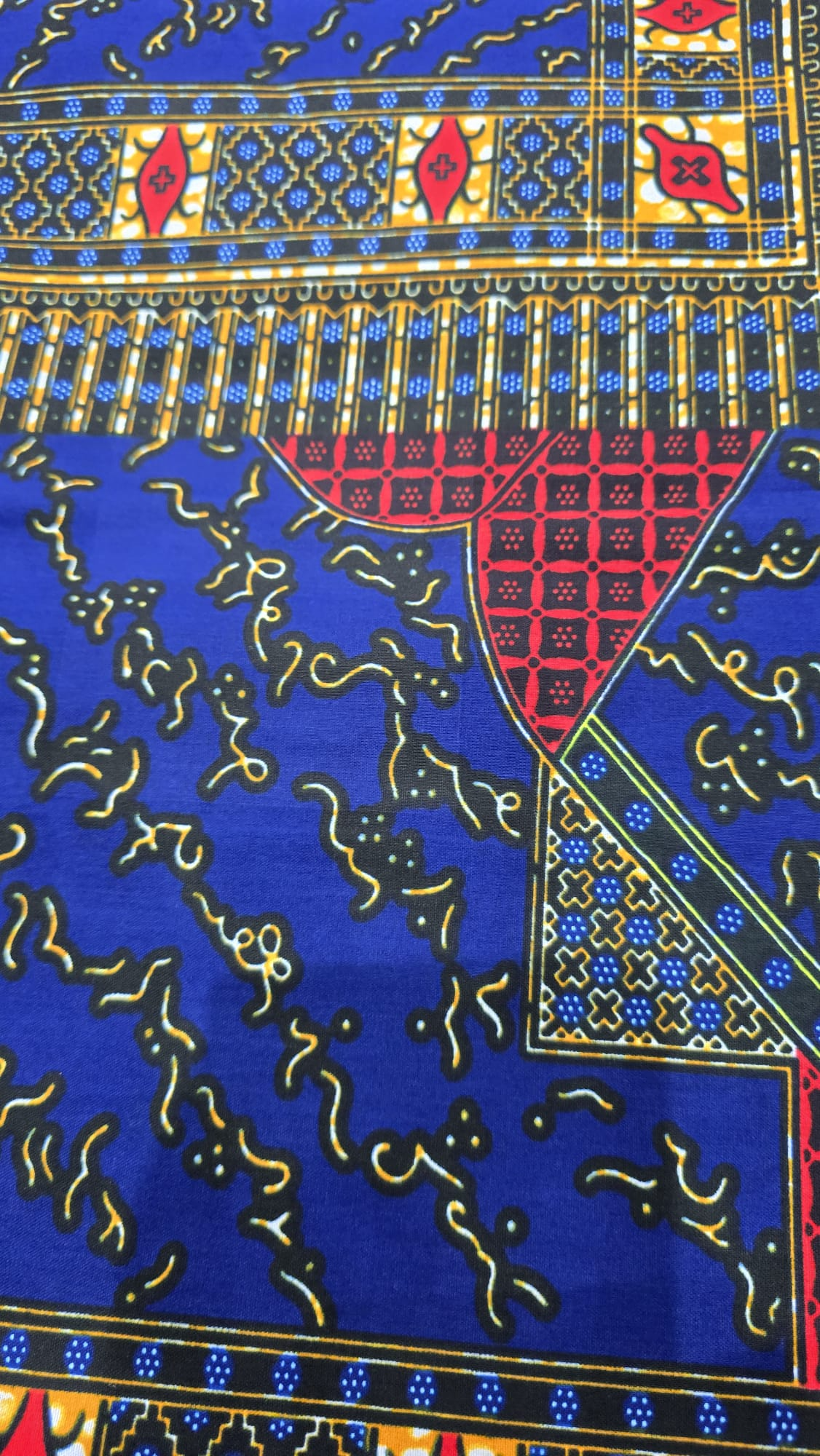 African Wax Fabric/Wax Clothes/Ghanaian Wax Print/Nigerian Ankara. 6 Yards Piece - Image 7