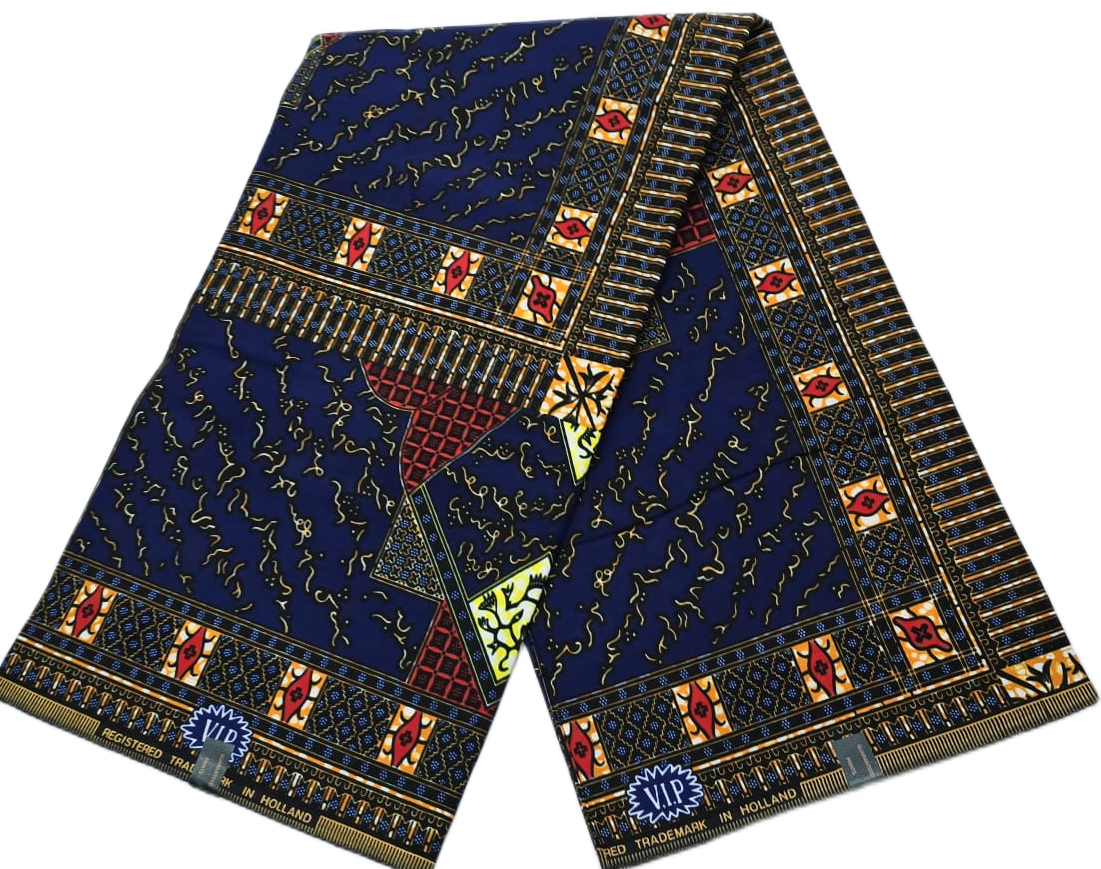 African Wax Fabric/Wax Clothes/Ghanaian Wax Print/Nigerian Ankara. 6 Yards Piece - Image 8