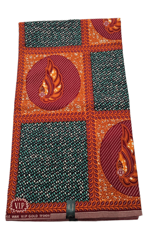 African Wax Fabric/Wax Clothes/Ghanaian Wax Print/Nigerian Ankara. 6 Yards Piece - Image 7