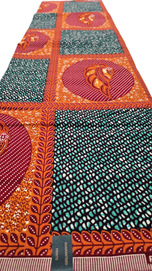 African Wax Fabric/Wax Clothes/Ghanaian Wax Print/Nigerian Ankara. 6 Yards Piece - Image 10