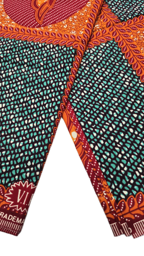 African Wax Fabric/Wax Clothes/Ghanaian Wax Print/Nigerian Ankara. 6 Yards Piece - Image 4