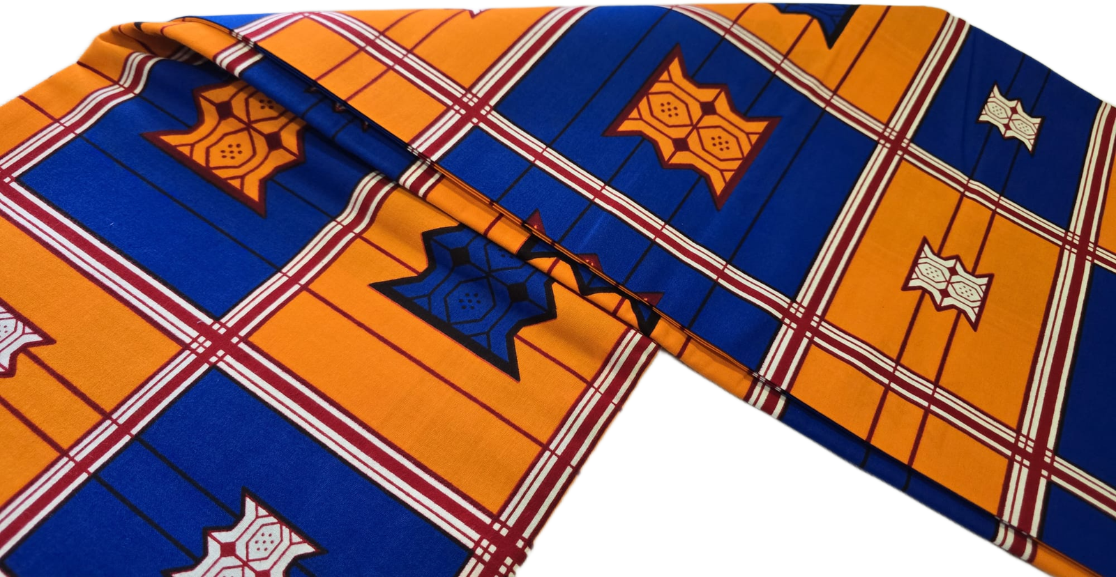 African Wax Fabric/Wax Clothes/Ghanaian Wax Print/Nigerian Ankara. 6 Yards Piece - Image 4