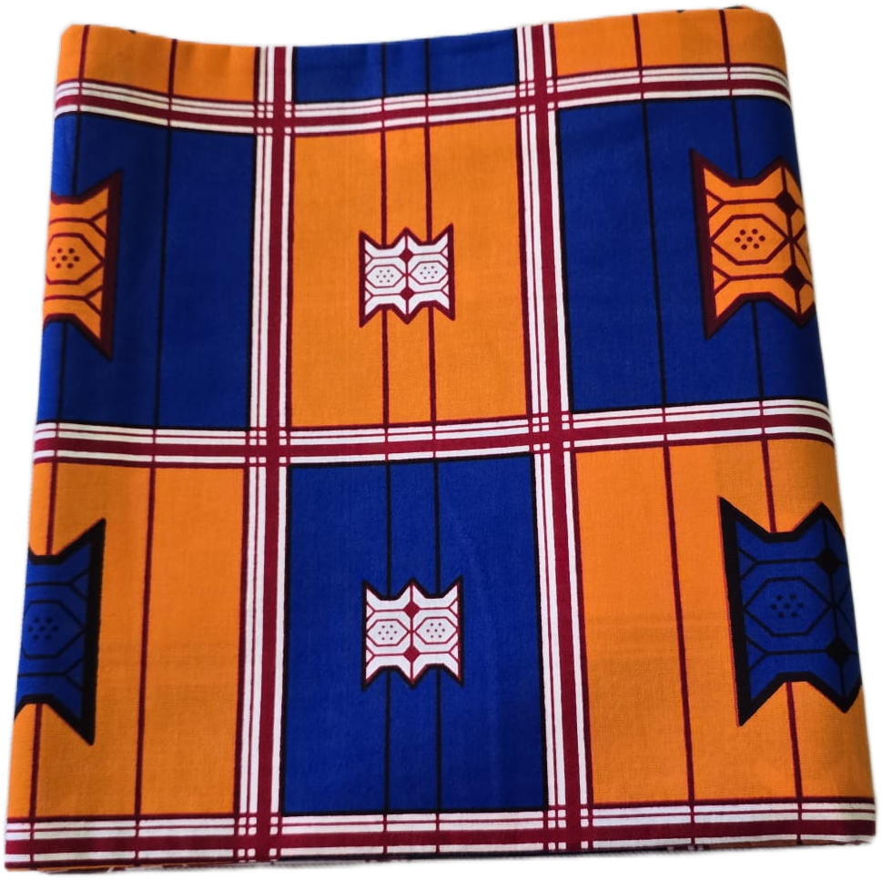 African Wax Fabric/Wax Clothes/Ghanaian Wax Print/Nigerian Ankara. 6 Yards Piece - Image 6