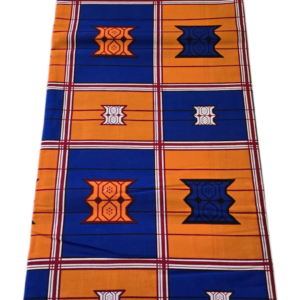 African Wax Fabric/Wax Clothes/Ghanaian Wax Print/Nigerian Ankara. 6 Yards Piece