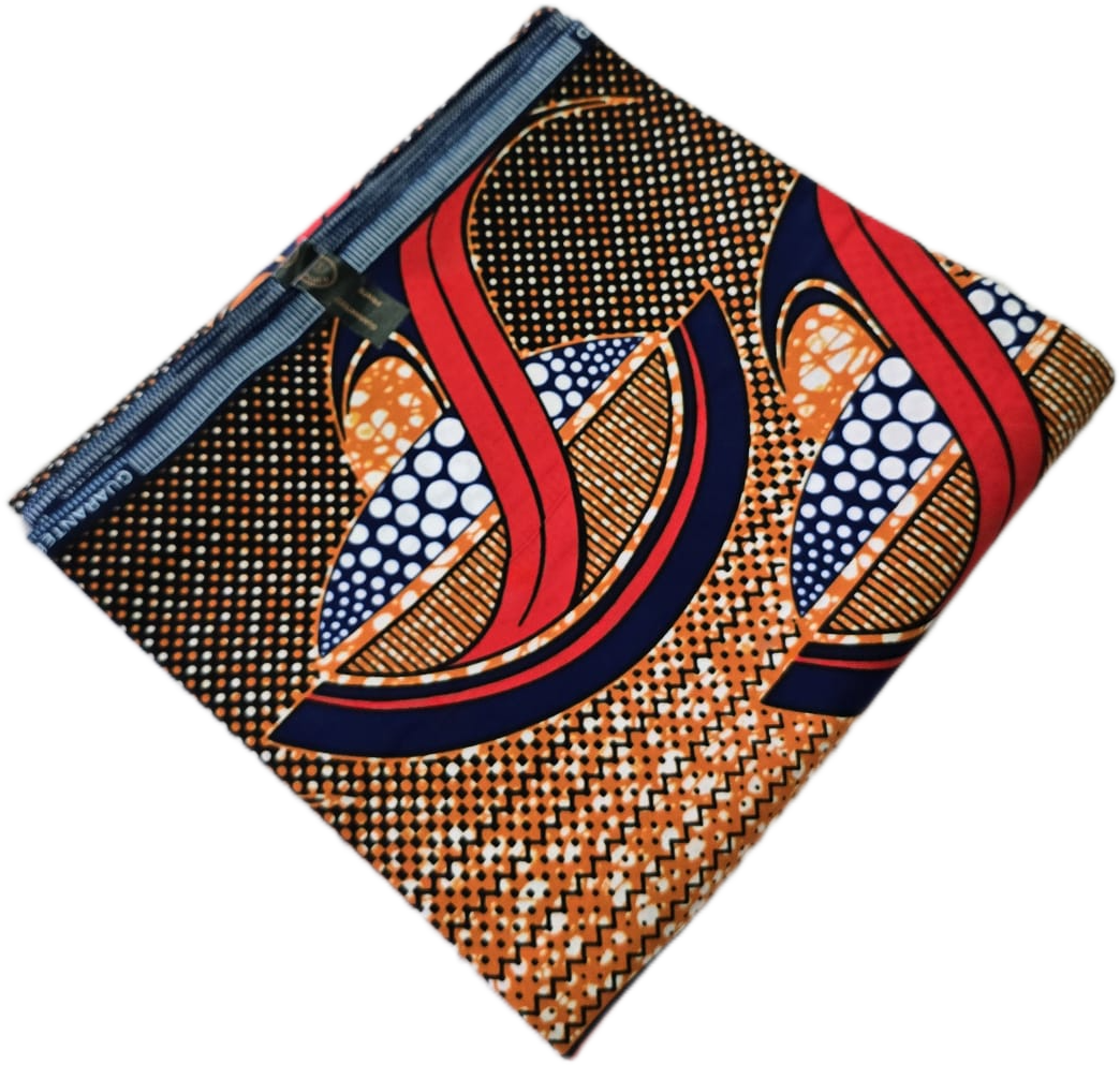 African Wax Fabric/Wax Clothes/Ghanaian Wax Print/Nigerian Ankara. 6 Yards Piece - Image 3
