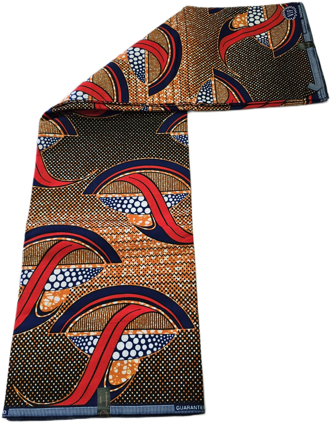 African Wax Fabric/Wax Clothes/Ghanaian Wax Print/Nigerian Ankara. 6 Yards Piece - Image 2