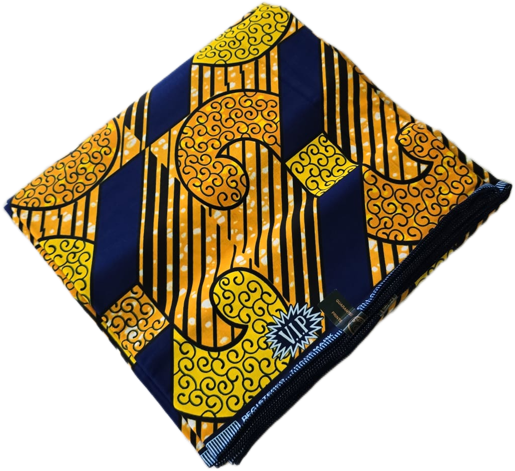 African Wax Fabric/Wax Clothes/Ghanaian Wax Print/Nigerian Ankara. 6 Yards Piece - Image 8