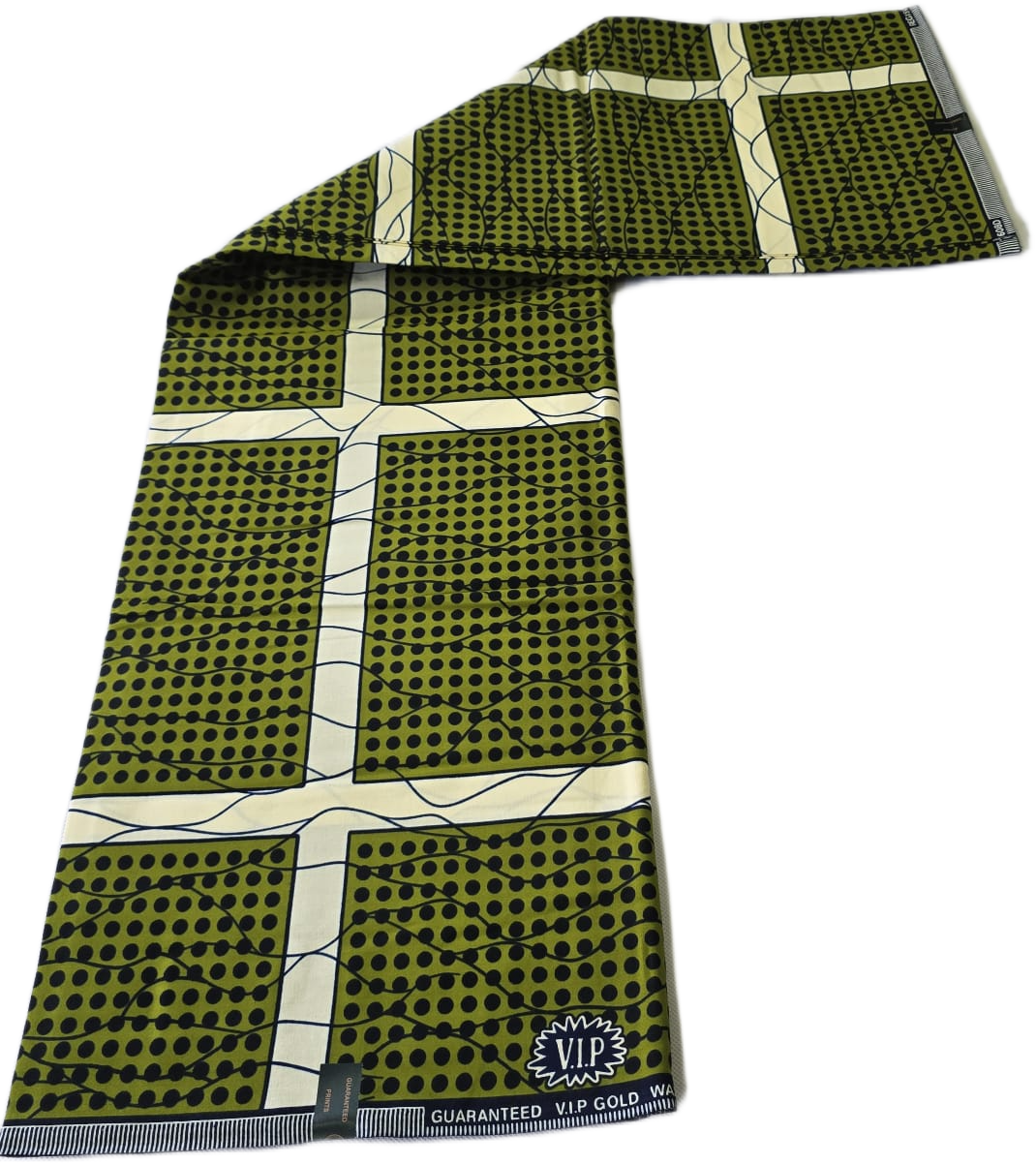 African Wax Fabric/Wax Clothes/Ghanaian Wax Print/Nigerian Ankara. 6 Yards Piece - Image 2