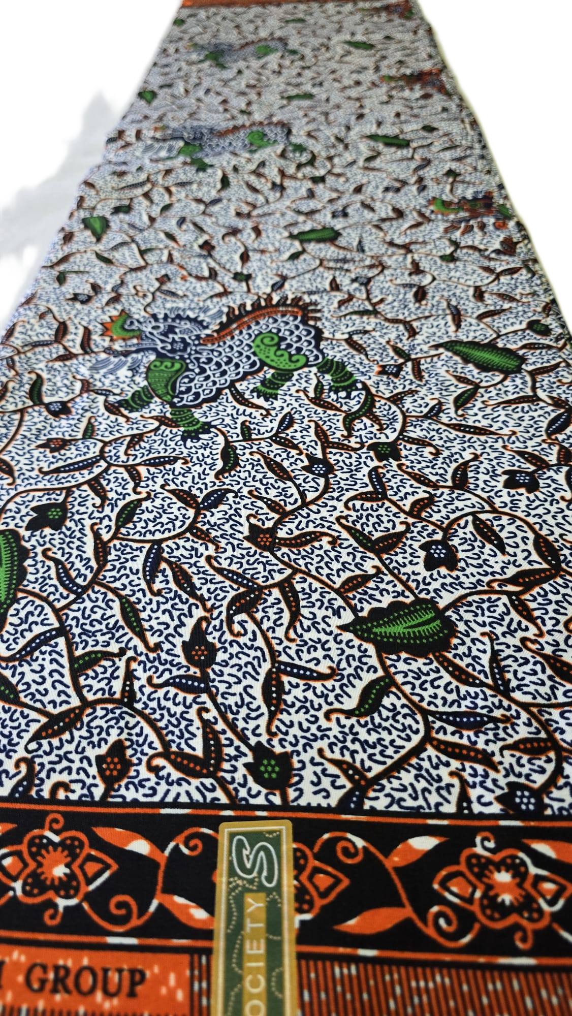 Special African Wax Print 6 Yards Piece – Polycotton - Image 15