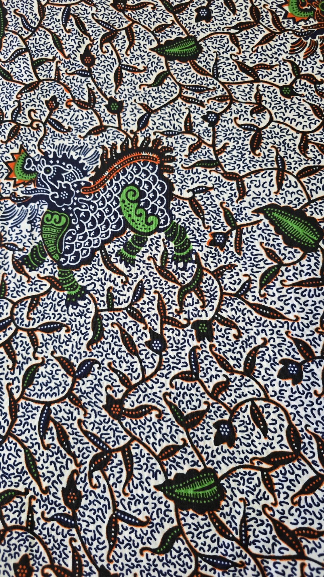 Special African Wax Print 6 Yards Piece – Polycotton - Image 6