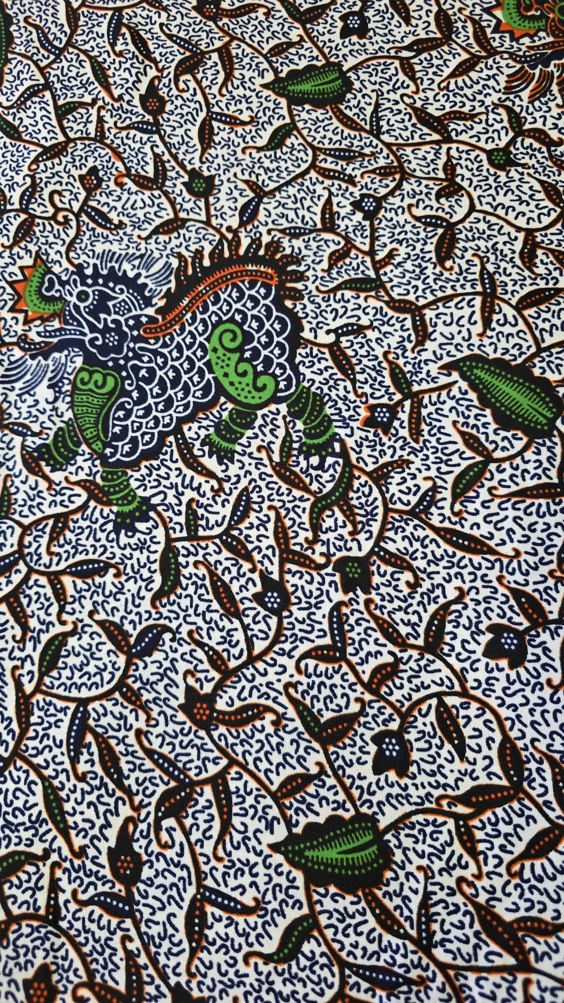 Special African Wax Print 6 Yards Piece – Polycotton - Image 5