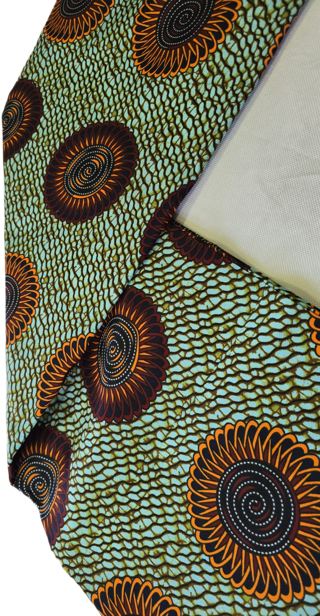 Special African Wax Print 6 Yards Piece – Polycotton - Image 14