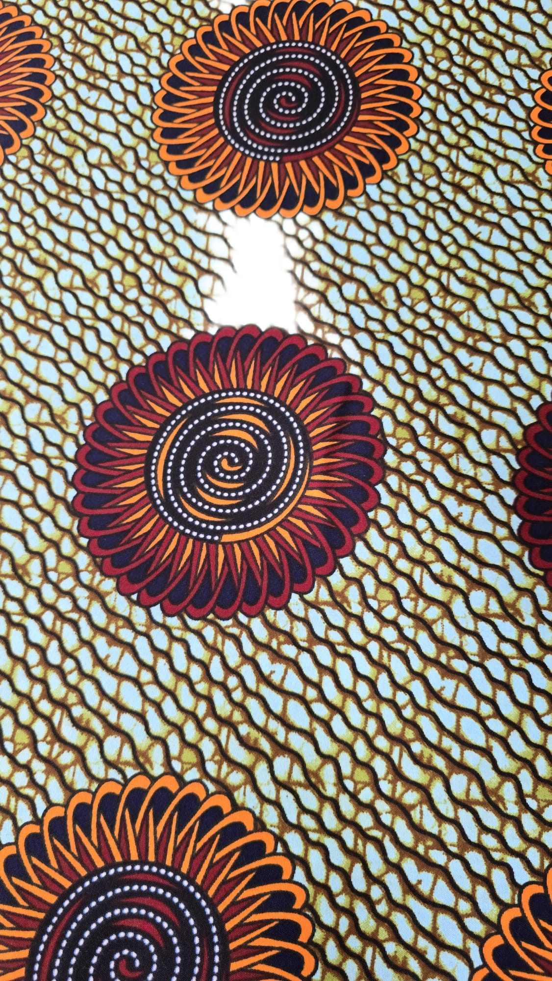 Special African Wax Print 6 Yards Piece – Polycotton - Image 9