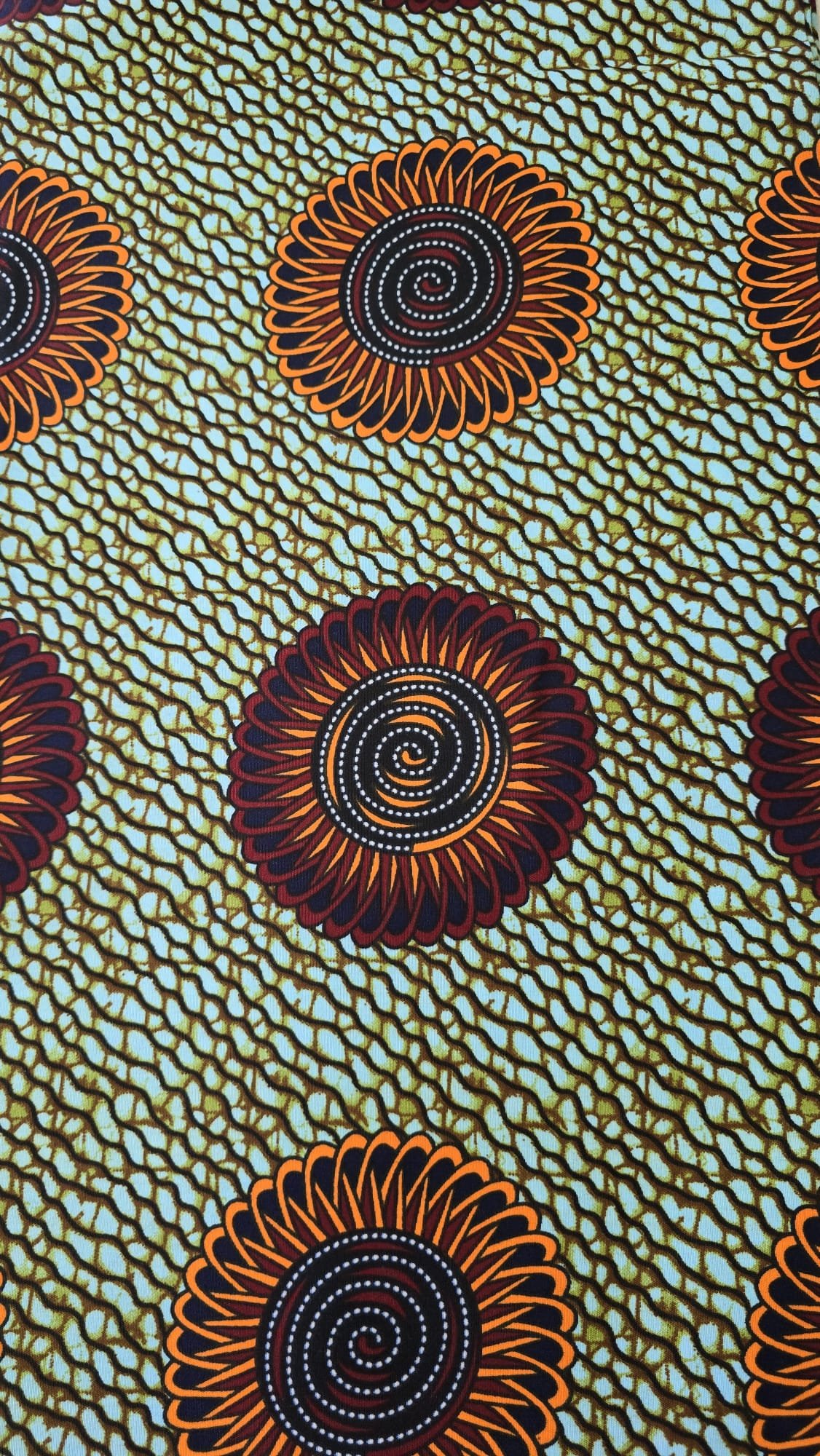 Special African Wax Print 6 Yards Piece – Polycotton - Image 5