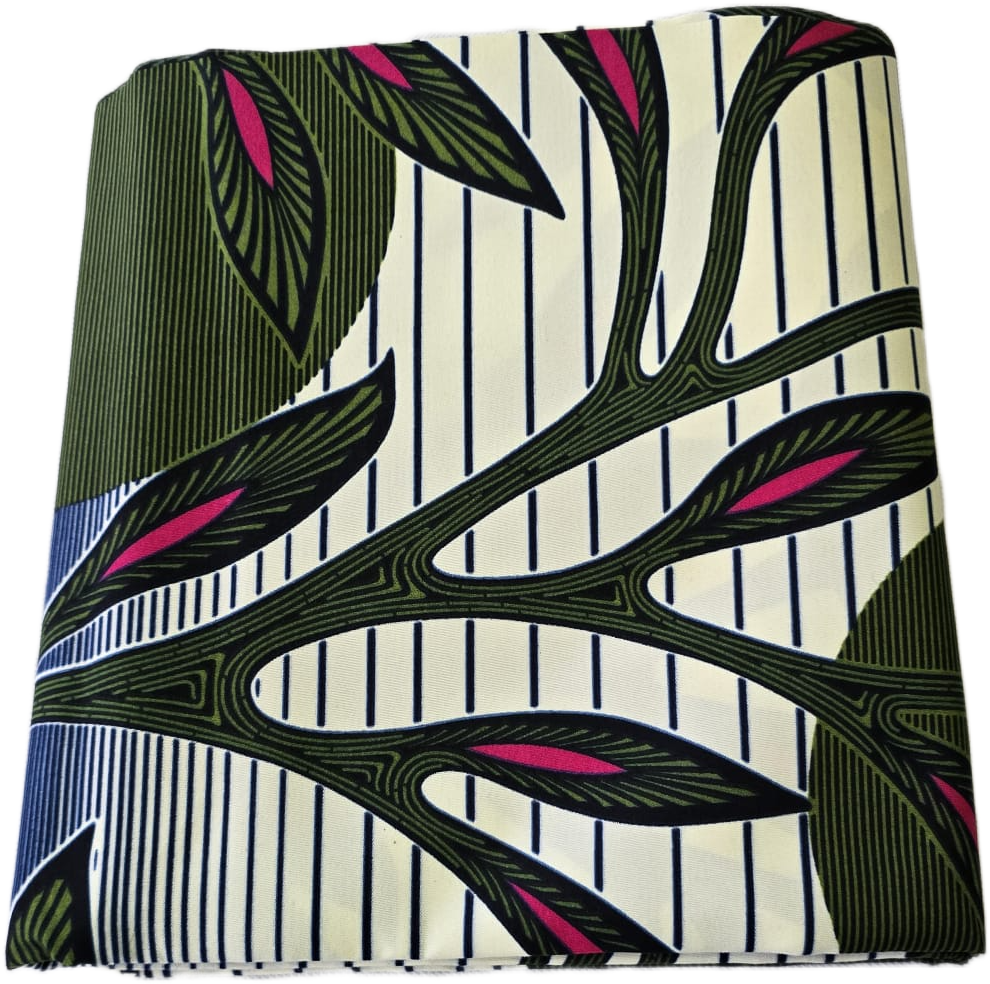 Special African Wax Print 6 Yards Piece – Polycotton - Image 14