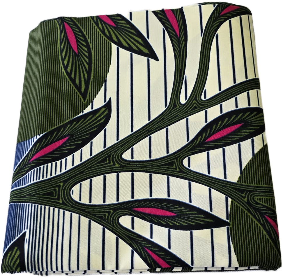 Special African Wax Print 6 Yards Piece – Polycotton - Image 6