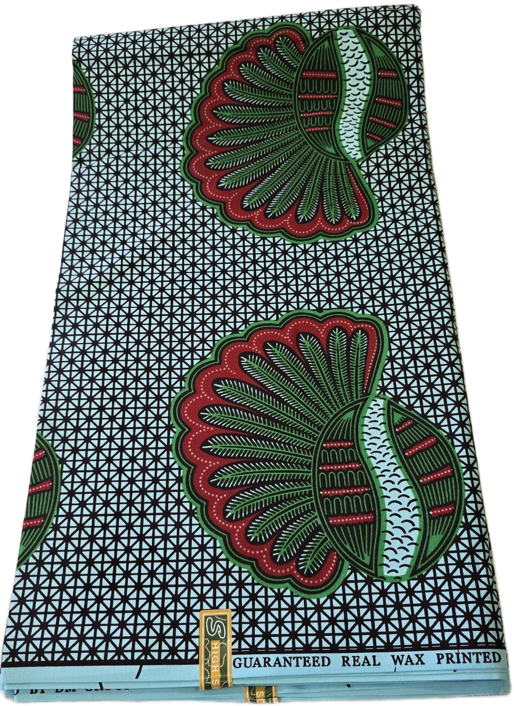 Special African Wax Print 6 Yards Piece – Polycotton - Image 3